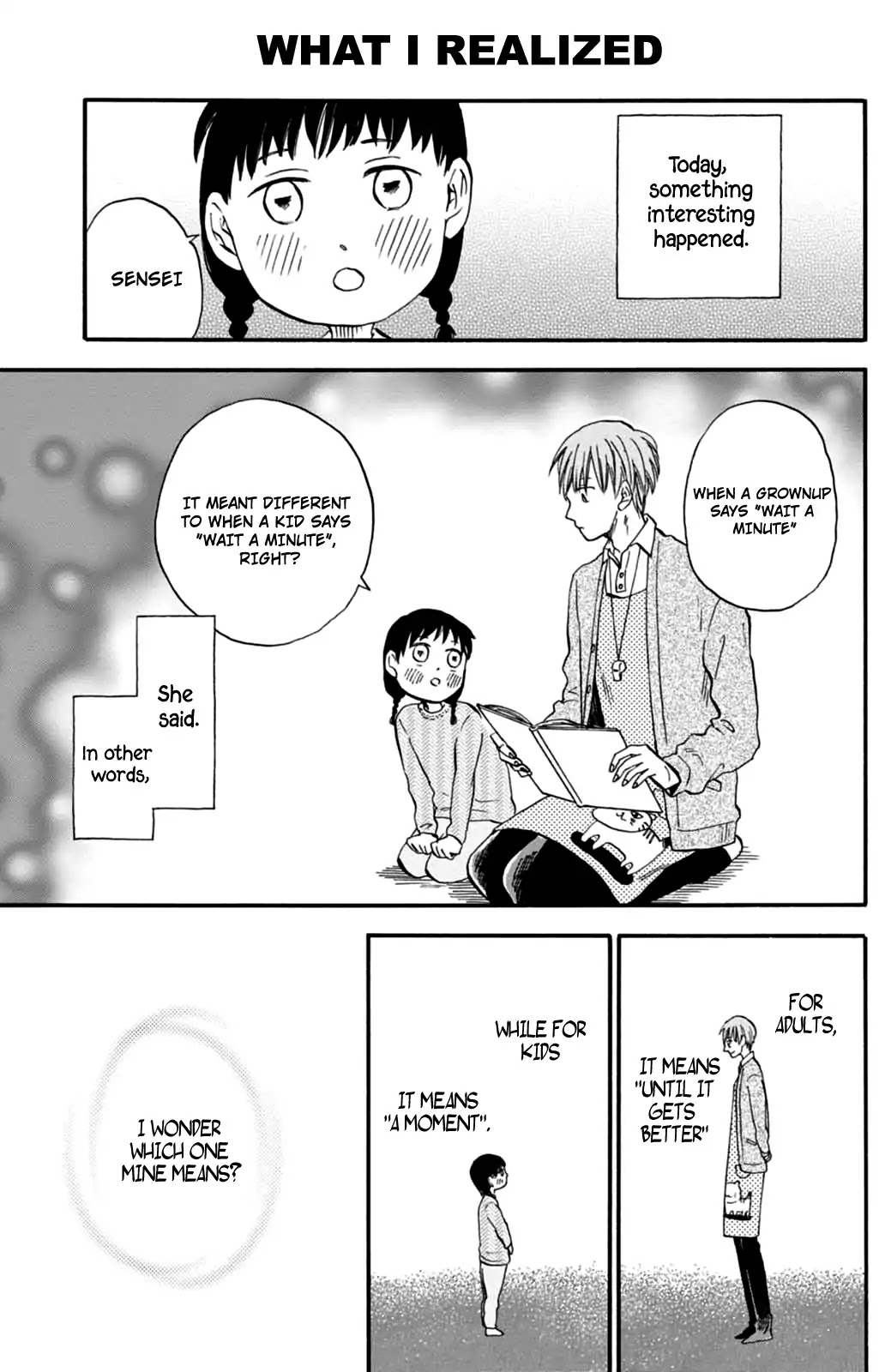 My teacher, Mr. T Chapter 6 page 13 - Chapter 6: Outdoor Spring