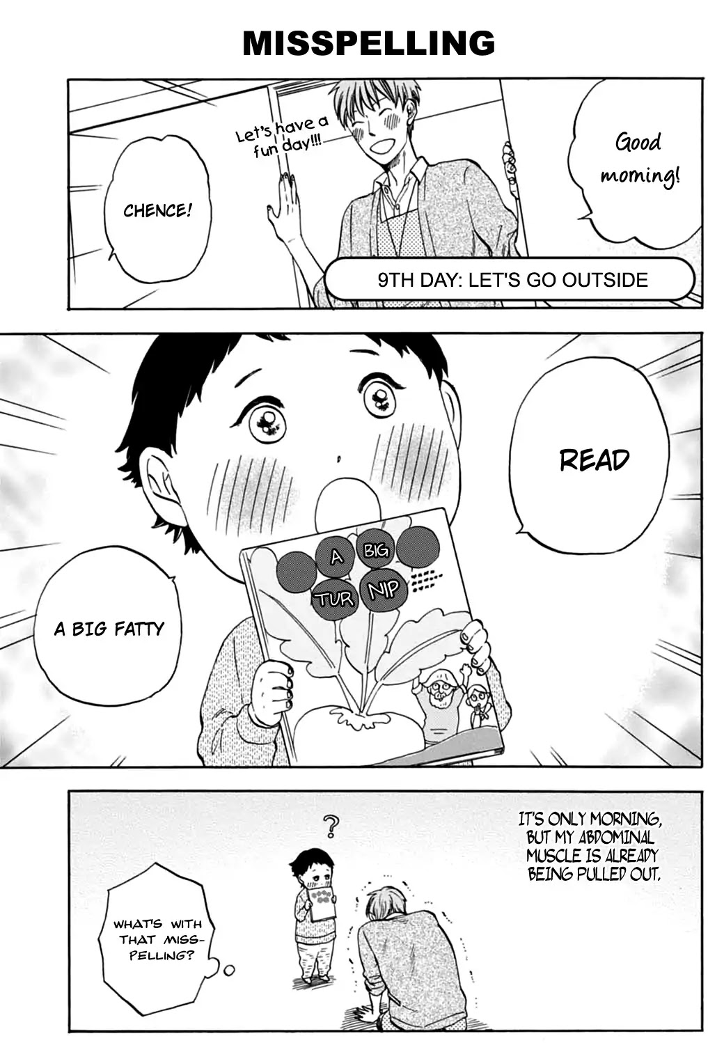 My teacher, Mr. T Chapter 9 page 1 - Chapter 9: Let's Go Outside