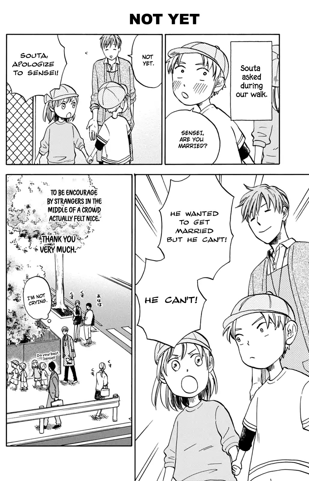 My teacher, Mr. T Chapter 9 page 4 - Chapter 9: Let's Go Outside