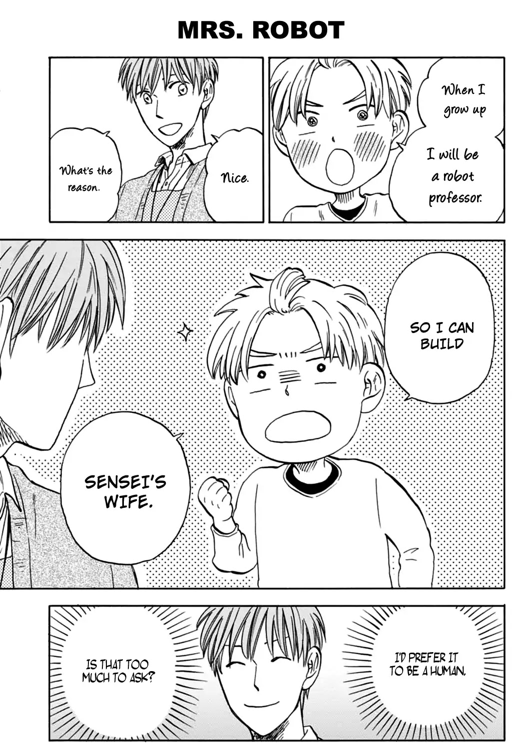 My teacher, Mr. T Chapter 9 page 5 - Chapter 9: Let's Go Outside