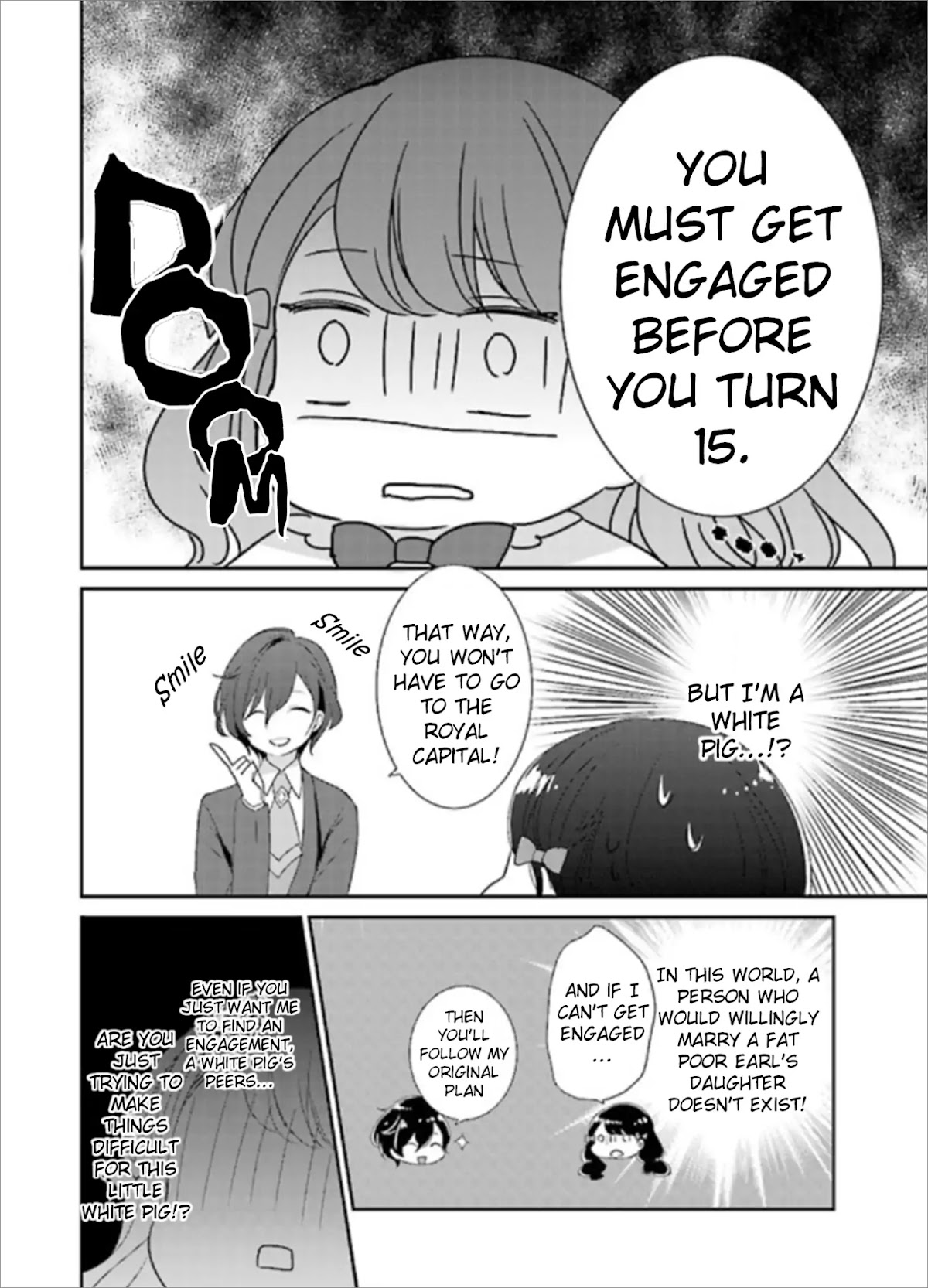 My transmigration destination was to the White Pig Opposer of a Shoujo Manga Chapter 1.1 page 35 - Chapter 1.1 - 1.4