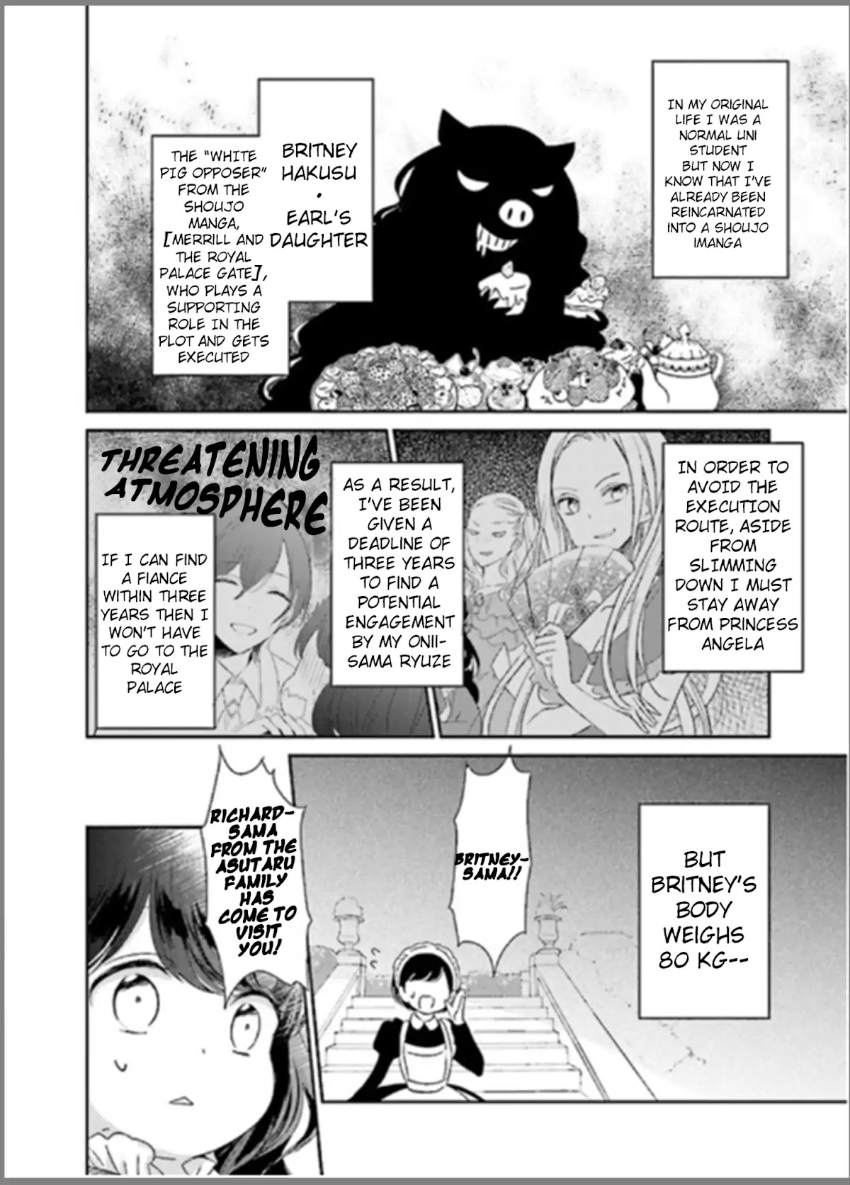 My transmigration destination was to the White Pig Opposer of a Shoujo Manga Chapter 2.1 page 2 - Chapter 2.1 - 2.4