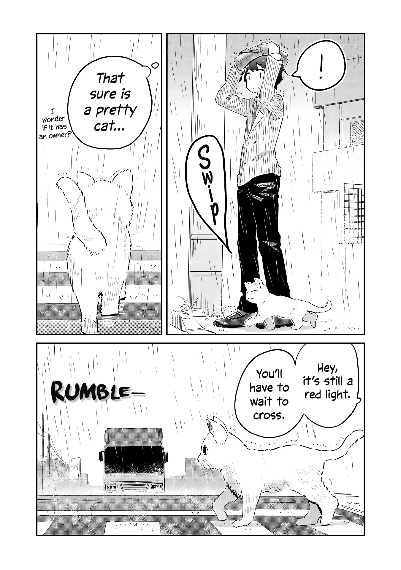 My Tsundere Childhood Friend Is Very Cute Chapter 2 page 2 - Chapter 2: I Saved a Cat, and Now I Can Use Superpowers (Part 2)