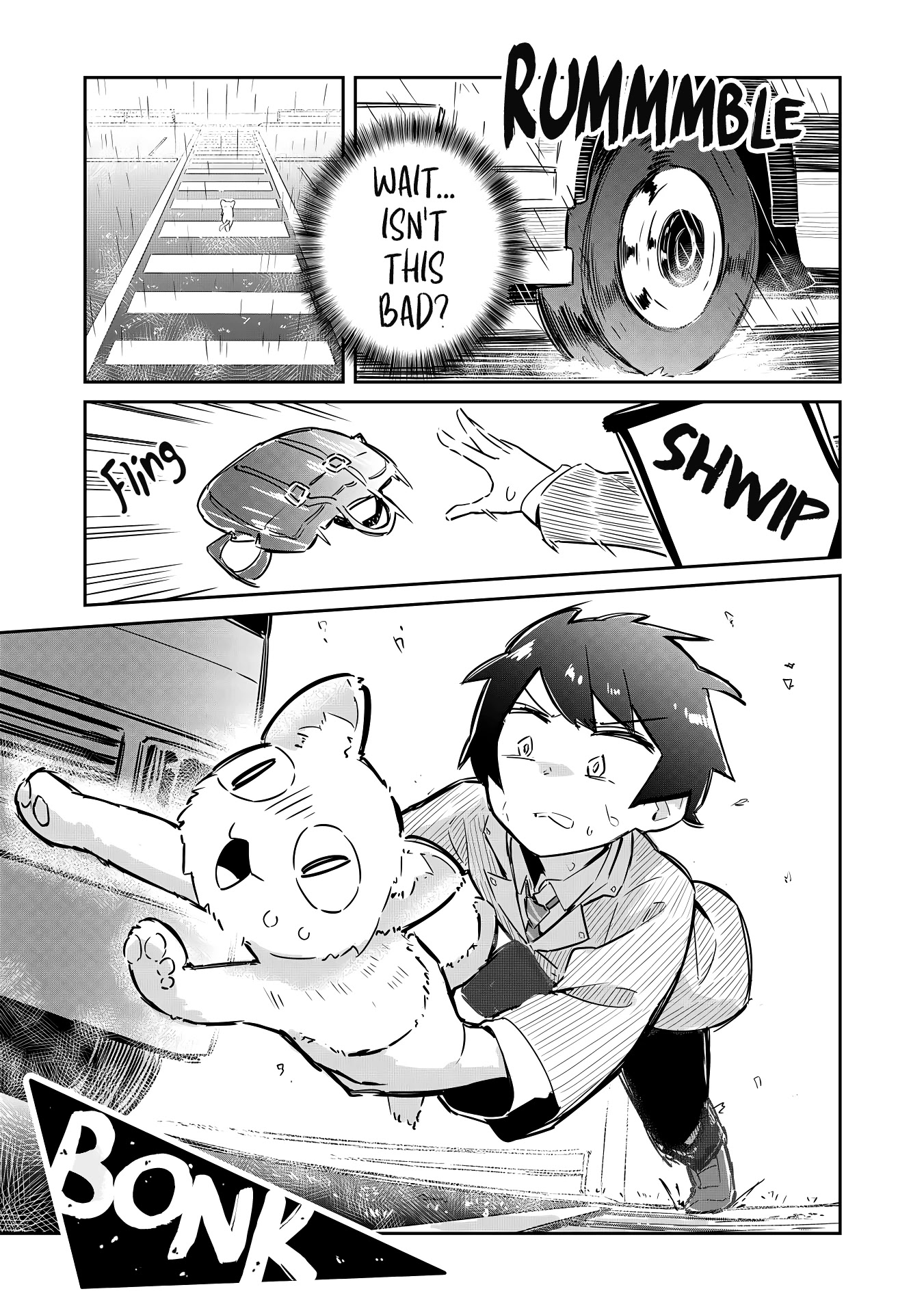 My Tsundere Childhood Friend Is Very Cute Chapter 2 page 3 - Chapter 2: I Saved a Cat, and Now I Can Use Superpowers (Part 2)