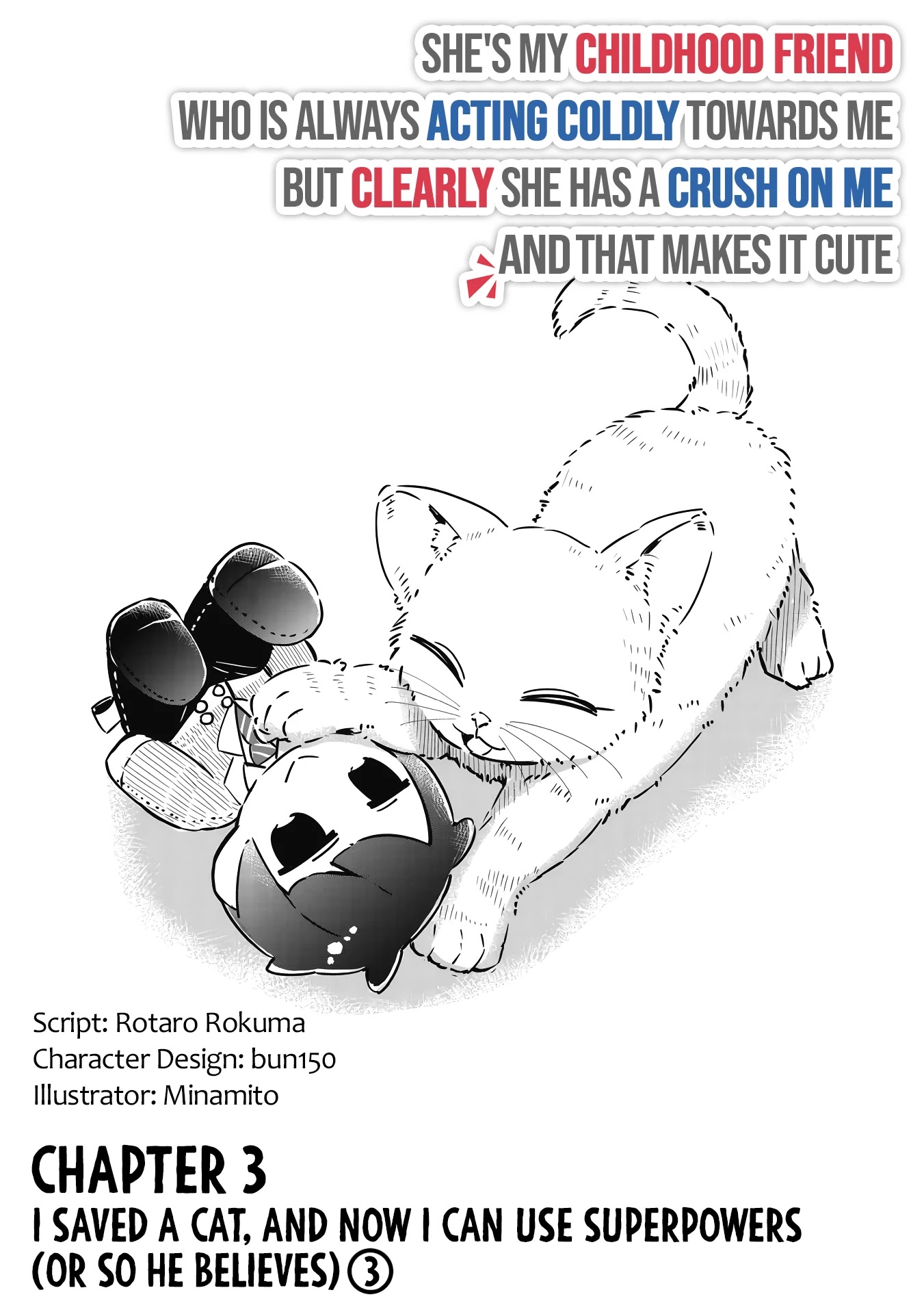 My Tsundere Childhood Friend Is Very Cute Chapter 3 page 9 - Chapter 3: I Saved a Cat, and Now I can use Superpowers (Part 3)
