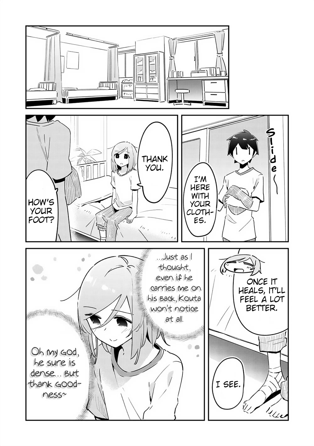 My Tsundere Childhood Friend Is Very Cute Chapter 7 page 12 - Chapter 7: Building a Community with Girls Dressing up as Guys (1)