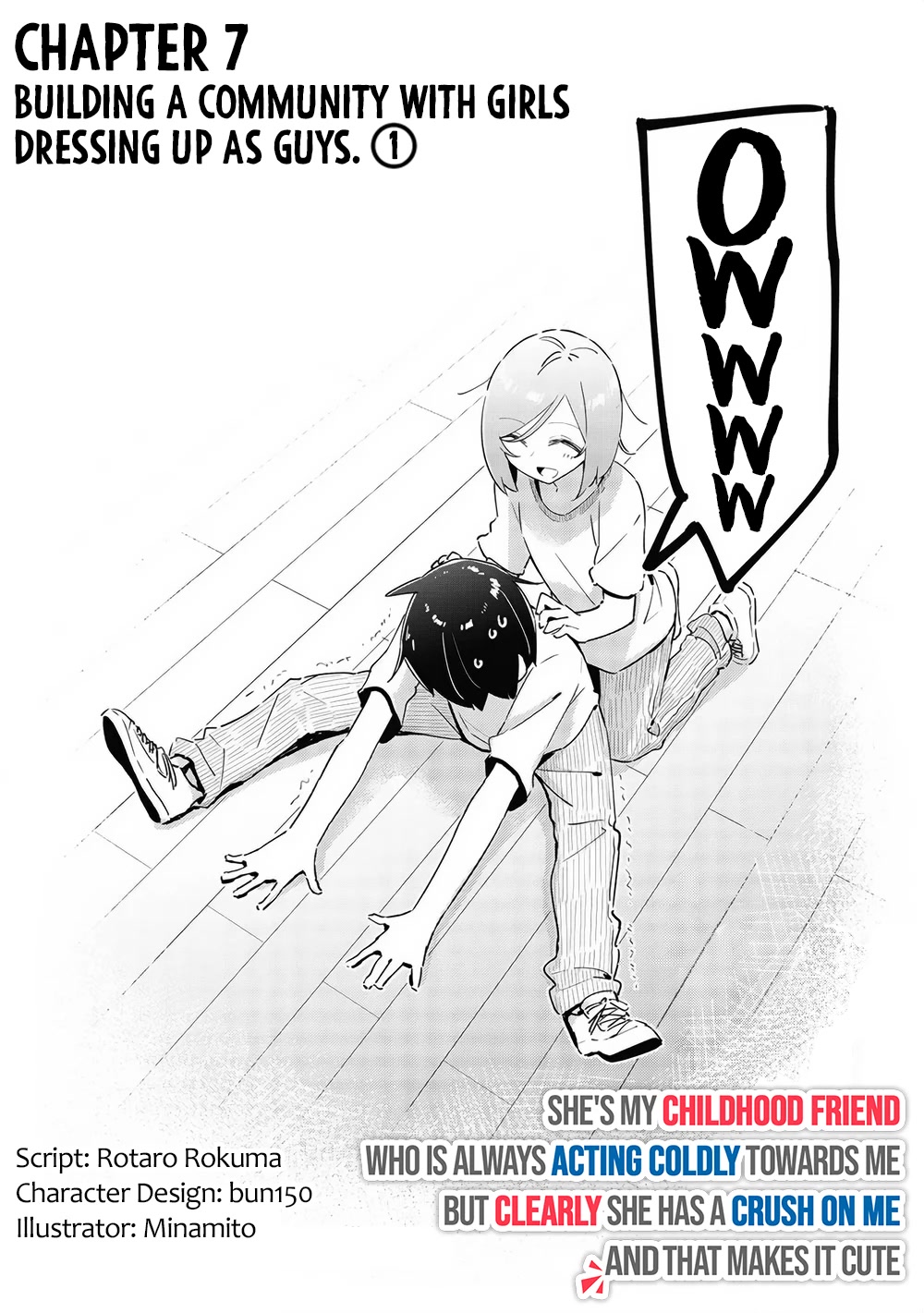 My Tsundere Childhood Friend Is Very Cute Chapter 7 page 2 - Chapter 7: Building a Community with Girls Dressing up as Guys (1)