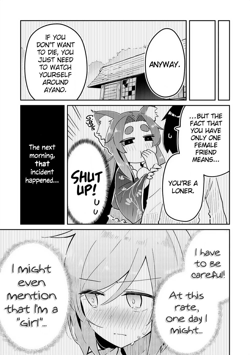 My Tsundere Childhood Friend Is Very Cute Chapter 7 page 3 - Chapter 7: Building a Community with Girls Dressing up as Guys (1)