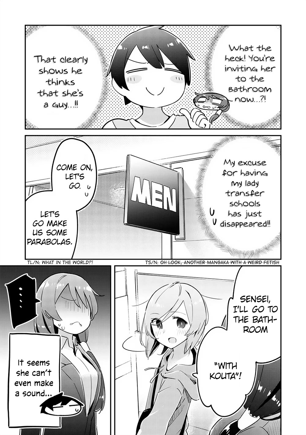 My Tsundere Childhood Friend Is Very Cute Chapter 9 page 15 - Chapter 9: Building a Community with Girls Dressing up as Guys (3)