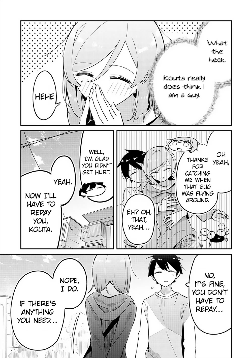 My Tsundere Childhood Friend Is Very Cute Chapter 9 page 19 - Chapter 9: Building a Community with Girls Dressing up as Guys (3)