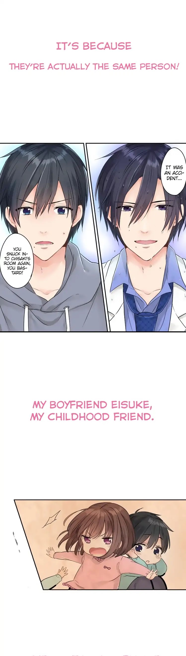 My Two Boyfriends -18-Year-Old Eisuke and 28-Year-Old Eisuke- Chapter 0 page 4 - Chapter 0: Preview