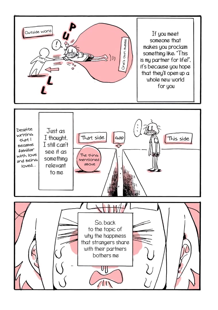 My Wandering Warrior Existence Chapter 8 page 6 - Chapter 8: Why Am I So Disturbed by Happy Stories Between Partners?