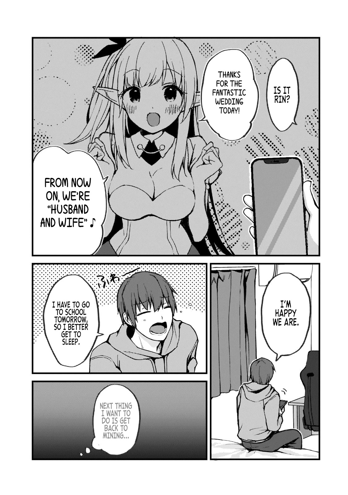 My Web Game Wife Is a Popular Idol IRL Chapter 1 page 12 - Chapter 1: Rin & Mizuki Rinka
