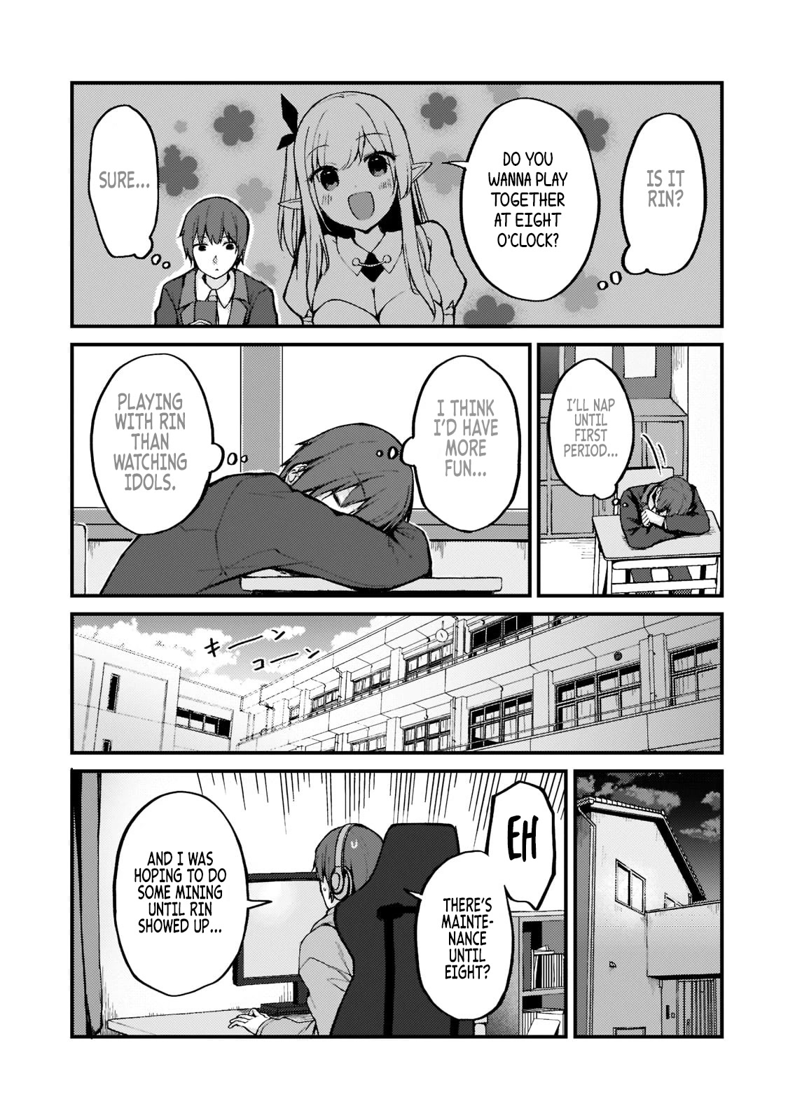 My Web Game Wife Is a Popular Idol IRL Chapter 1 page 18 - Chapter 1: Rin & Mizuki Rinka
