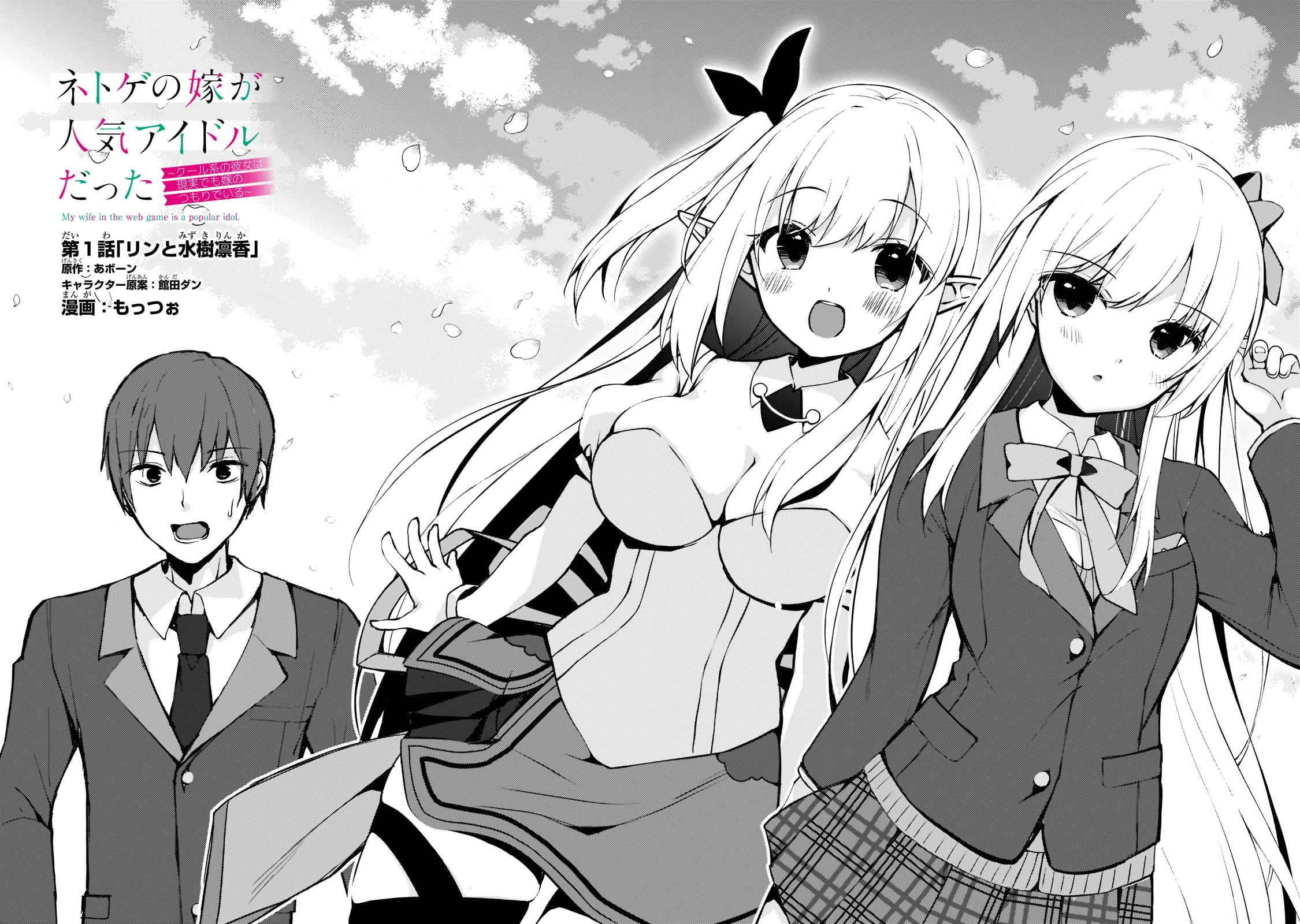 My Web Game Wife Is a Popular Idol IRL Chapter 1 page 2 - Chapter 1: Rin & Mizuki Rinka
