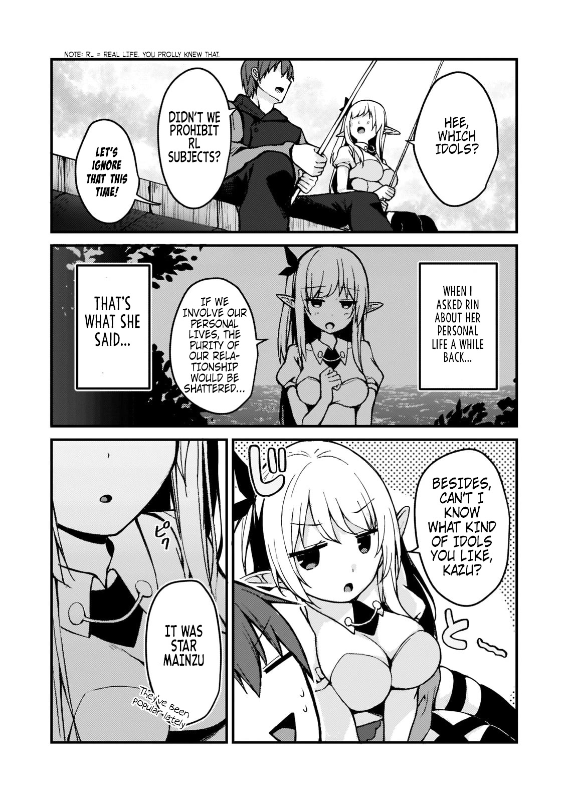My Web Game Wife Is a Popular Idol IRL Chapter 1 page 26 - Chapter 1: Rin & Mizuki Rinka