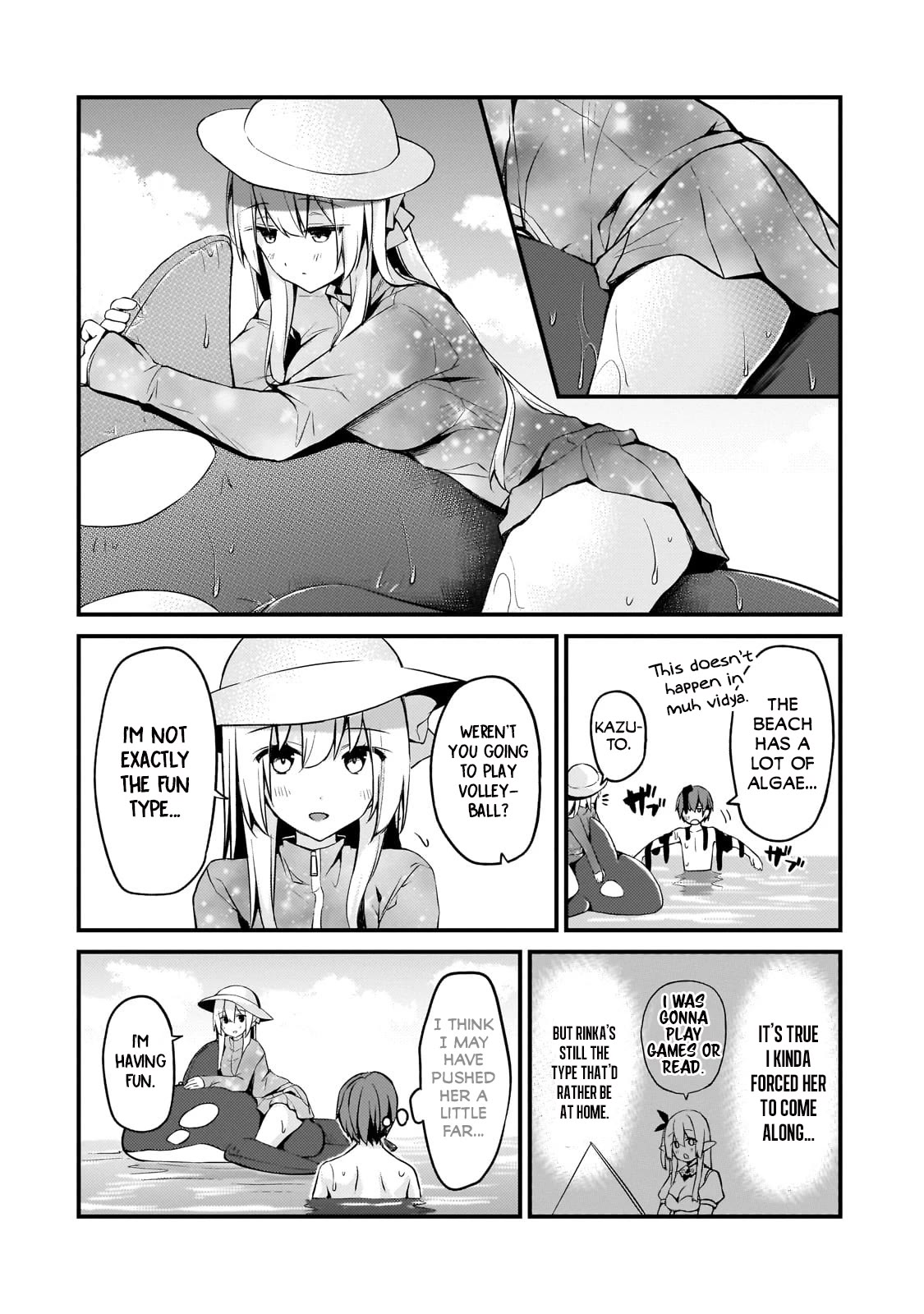 My Web Game Wife Is a Popular Idol IRL Chapter 14 page 10 - Chapter 14: I Know, Let's Go To The Beach