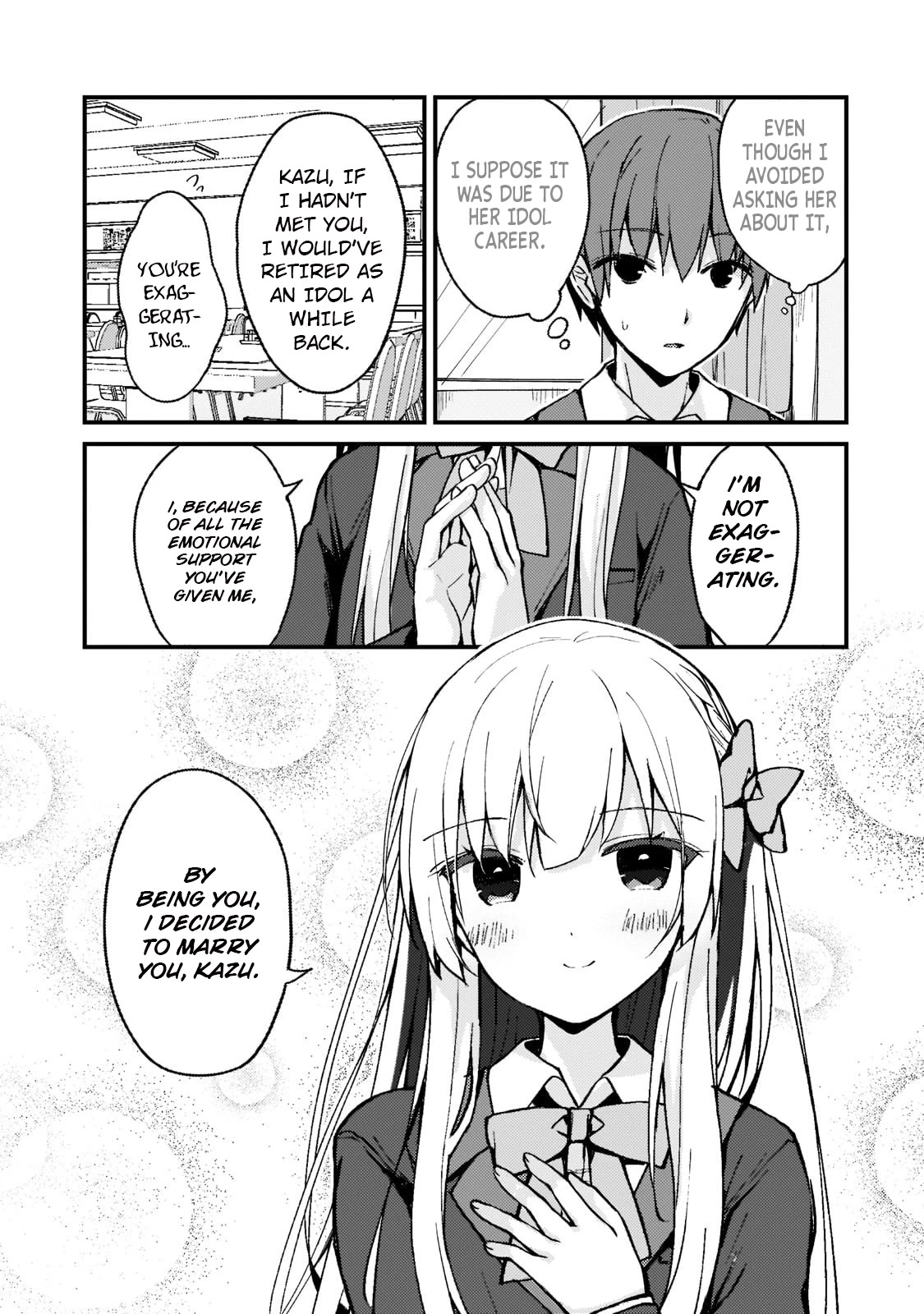 My Web Game Wife Is a Popular Idol IRL Chapter 2 page 13 - Chapter 2: Unsaid Thoughts