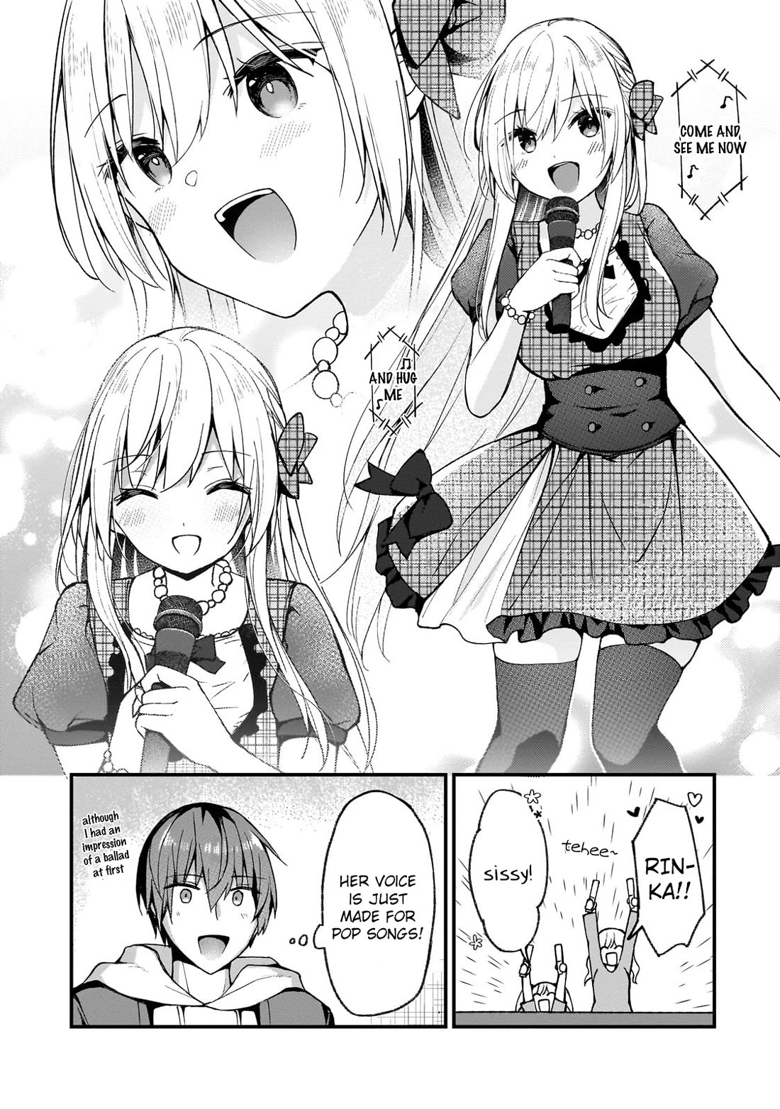 My Web Game Wife Is a Popular Idol IRL Chapter 22 page 7 - Chapter 22: Rinka's Show