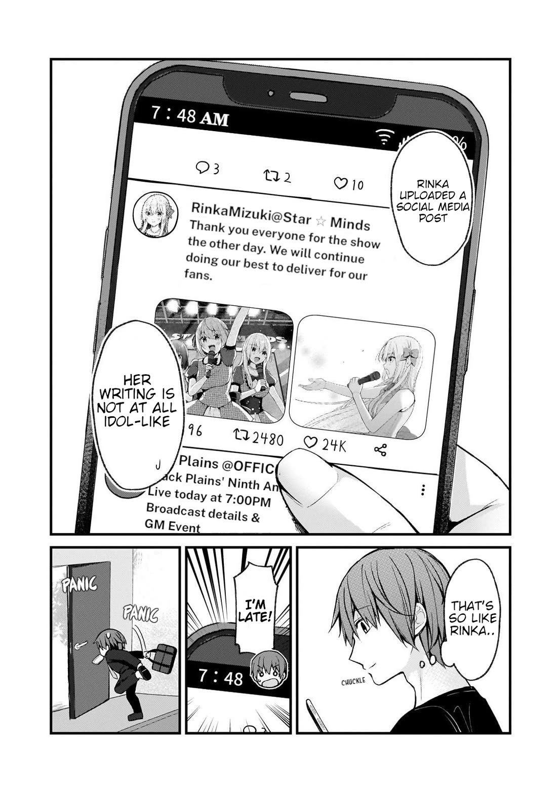 My Web Game Wife Is a Popular Idol IRL Chapter 24 page 5 - Chapter 24: An Ordinary Day in the Life of Kazuto Ayanokoji