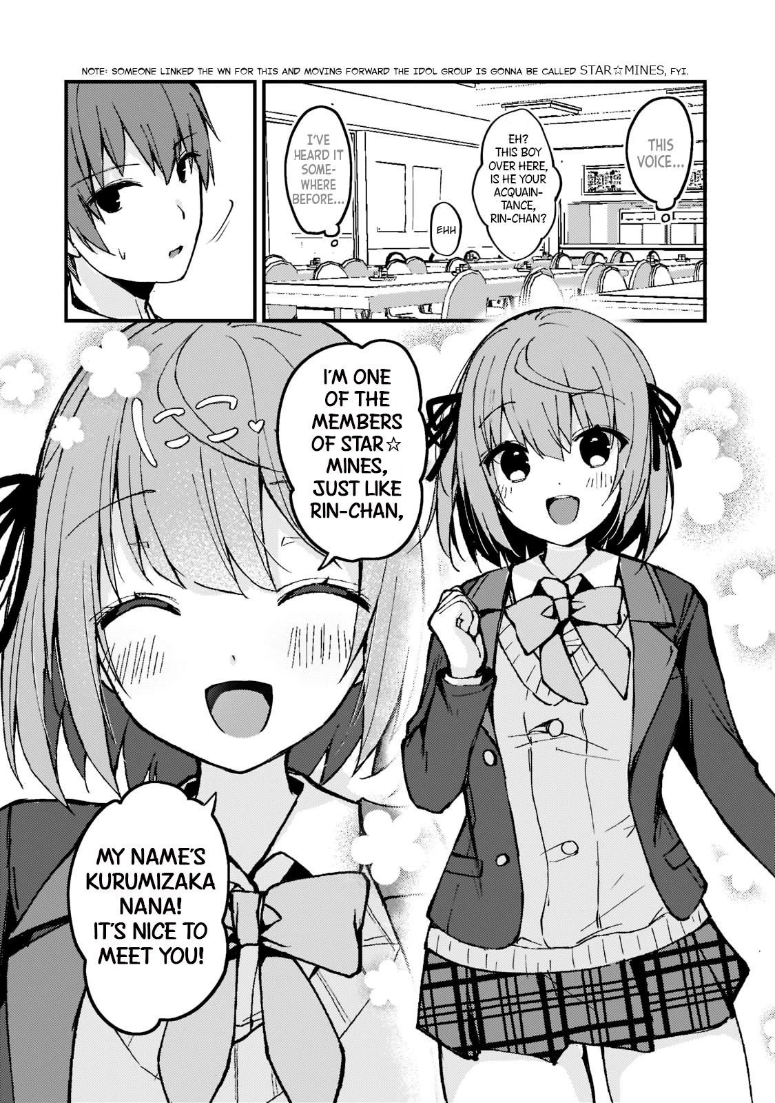 My Web Game Wife Is a Popular Idol IRL Chapter 3 page 2 - Chapter 3: Married to your classmate