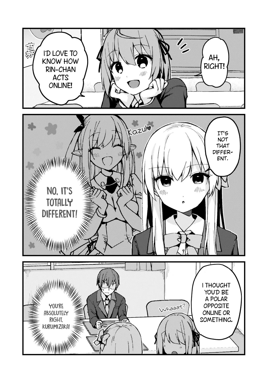 My Web Game Wife Is a Popular Idol IRL Chapter 3 page 6 - Chapter 3: Married to your classmate