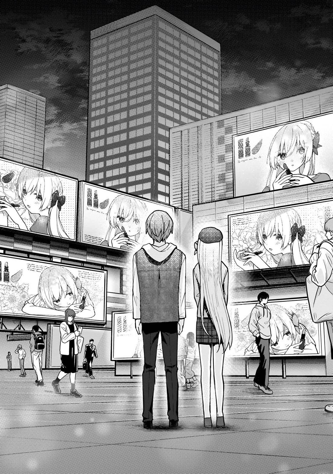 My Web Game Wife Is a Popular Idol IRL Chapter 31 page 12 - Chapter 31: Black Plain's Cafe