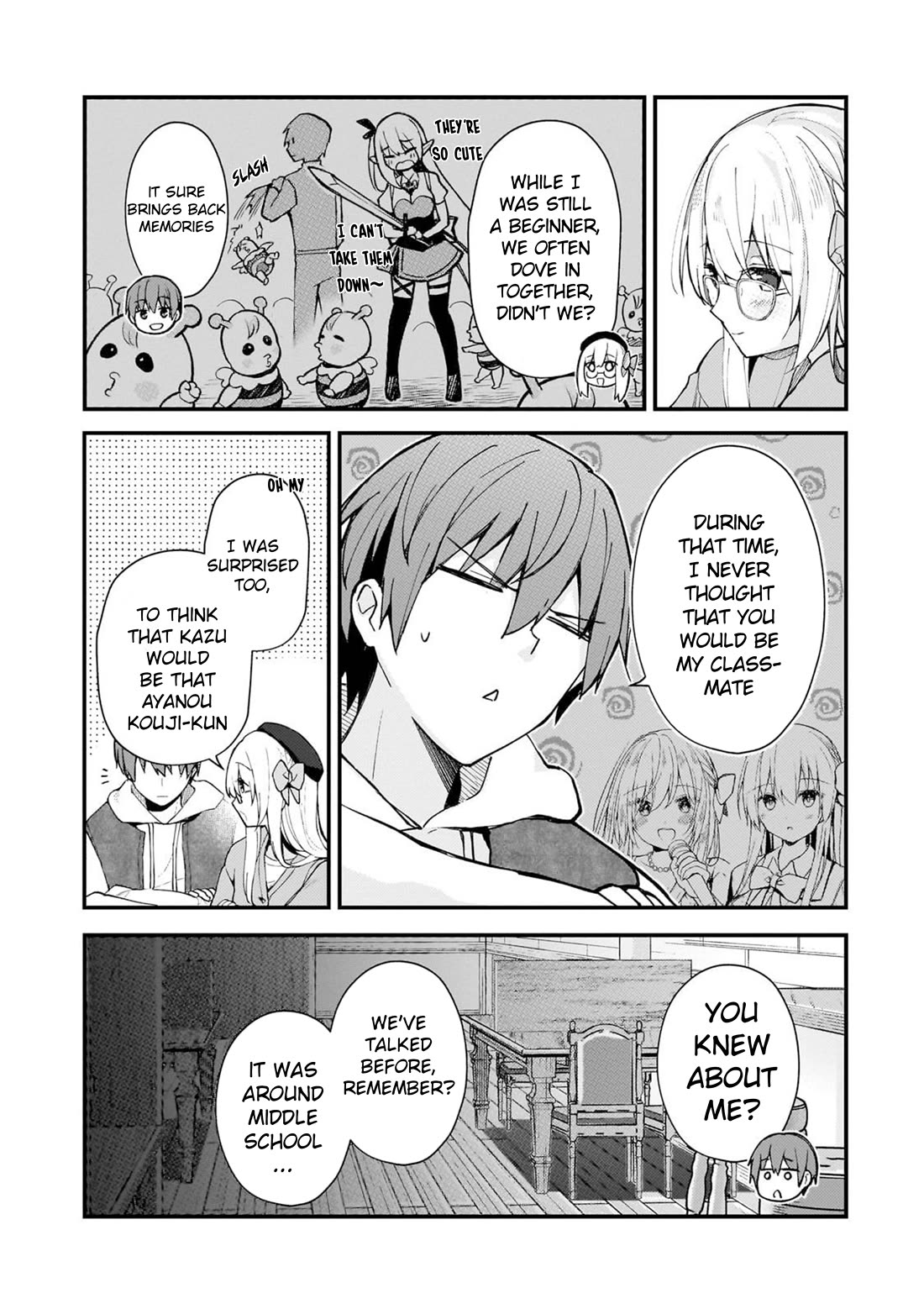 My Web Game Wife Is a Popular Idol IRL Chapter 31 page 3 - Chapter 31: Black Plain's Cafe