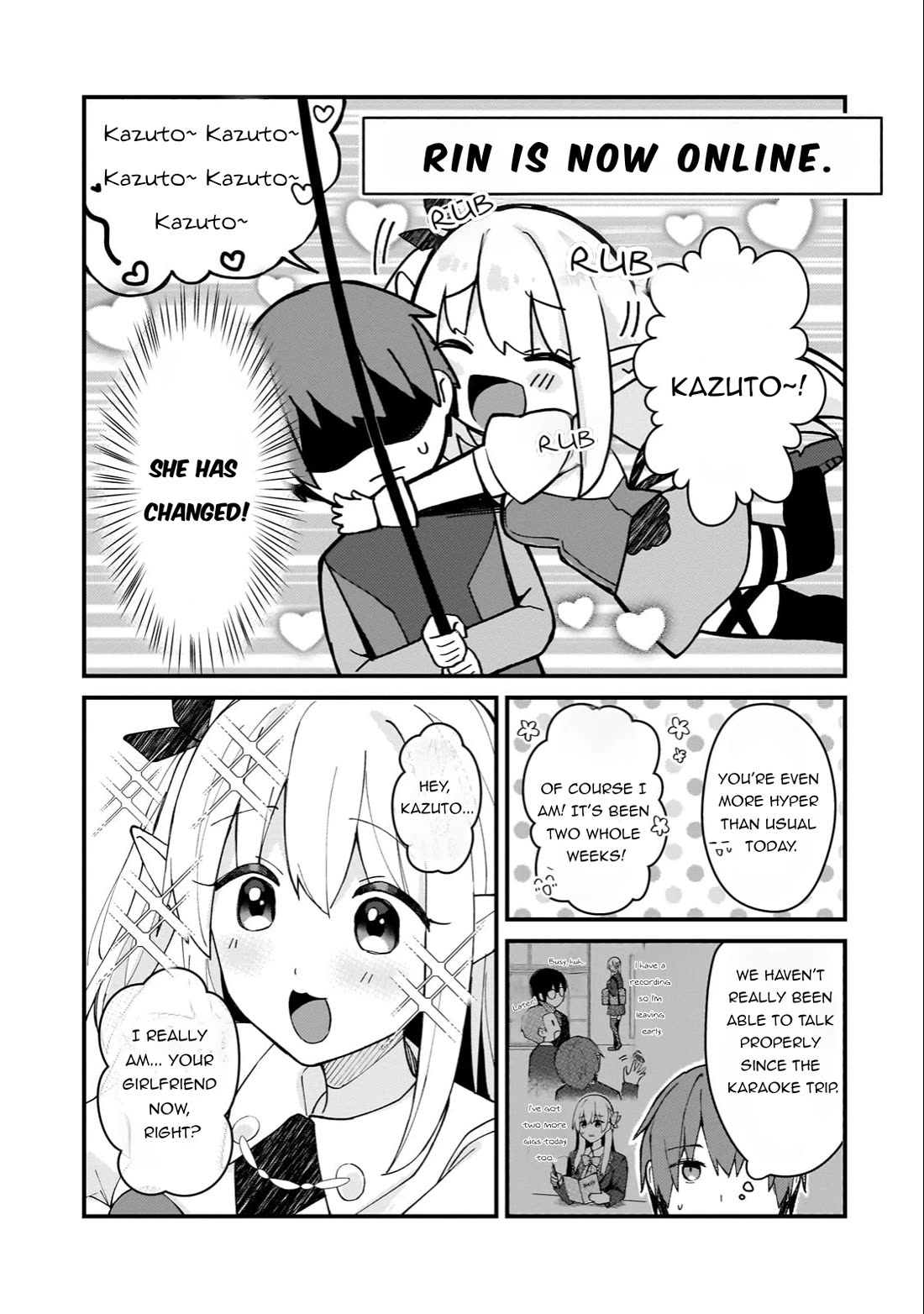 My Web Game Wife Is a Popular Idol IRL Chapter 36 page 3 - Chapter 36: Uninvited Idol