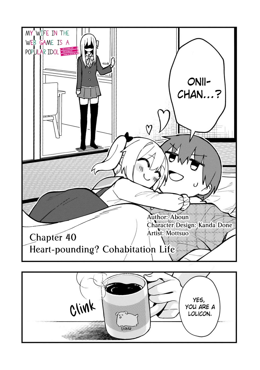 My Web Game Wife Is a Popular Idol IRL Chapter 40 page 2 - Chapter 40: Heart-pounding? Cohabitation Life