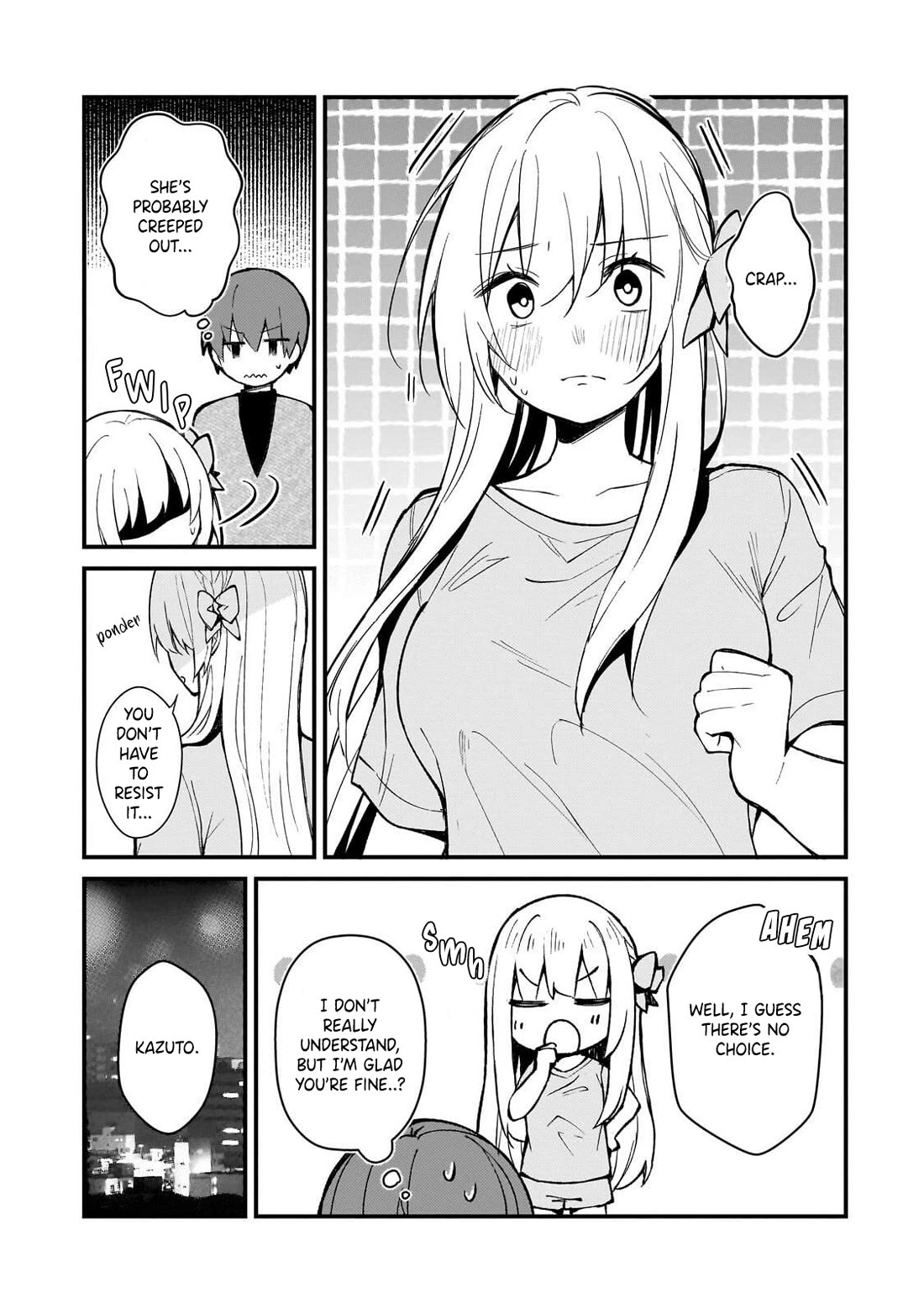 My Web Game Wife Is a Popular Idol IRL Chapter 41 page 11 - Chapter 41: First Kiss...