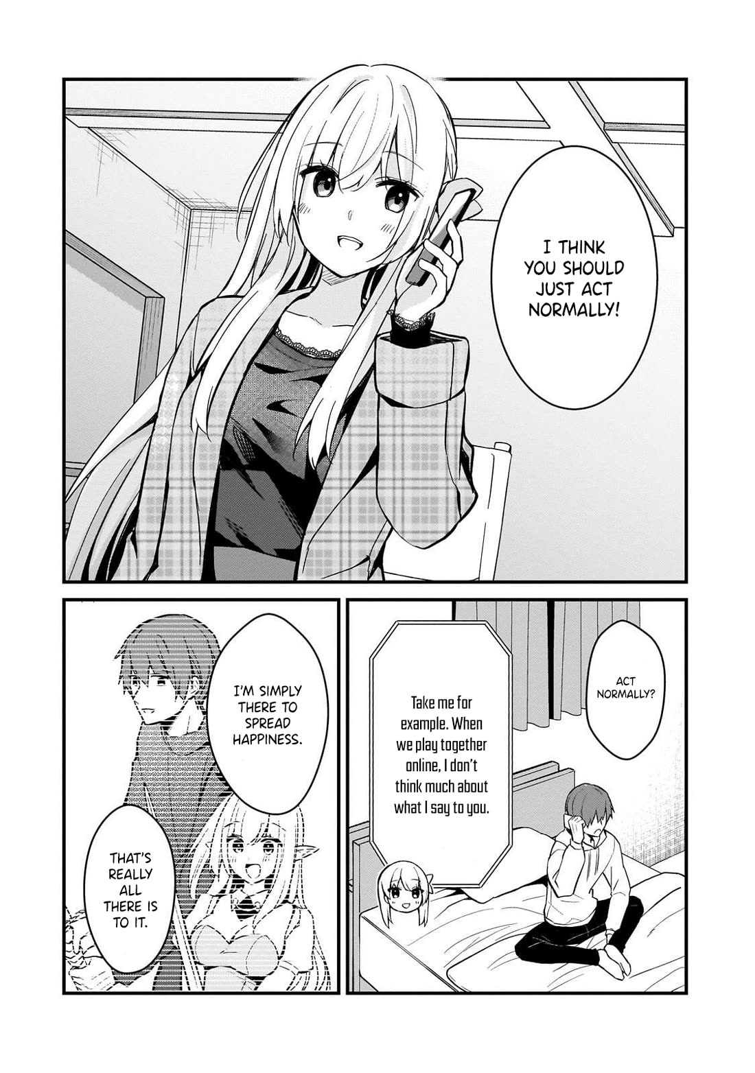 My Web Game Wife Is a Popular Idol IRL Chapter 42 page 12 - Chapter 42: Ways to Interact with a Stepsister