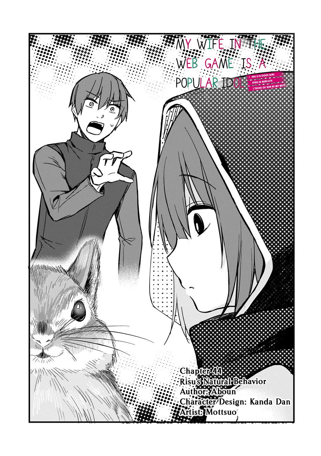 My Web Game Wife Is a Popular Idol IRL Chapter 44 page 1 - Chapter 44: Risu's Natural Behaviour