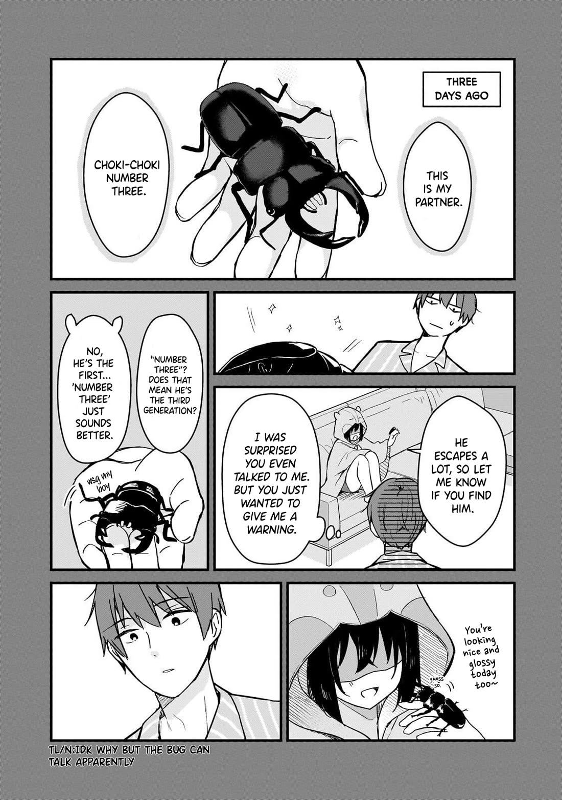 My Web Game Wife Is a Popular Idol IRL Chapter 44 page 3 - Chapter 44: Risu's Natural Behaviour