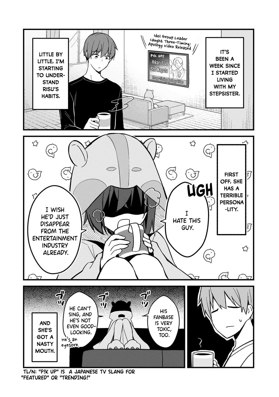 My Web Game Wife Is a Popular Idol IRL Chapter 44 page 6 - Chapter 44: Risu's Natural Behaviour