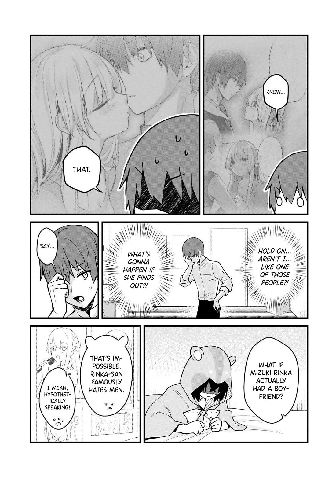 My Web Game Wife Is a Popular Idol IRL Chapter 46 page 11 - Chapter 46: The Longtime Fan