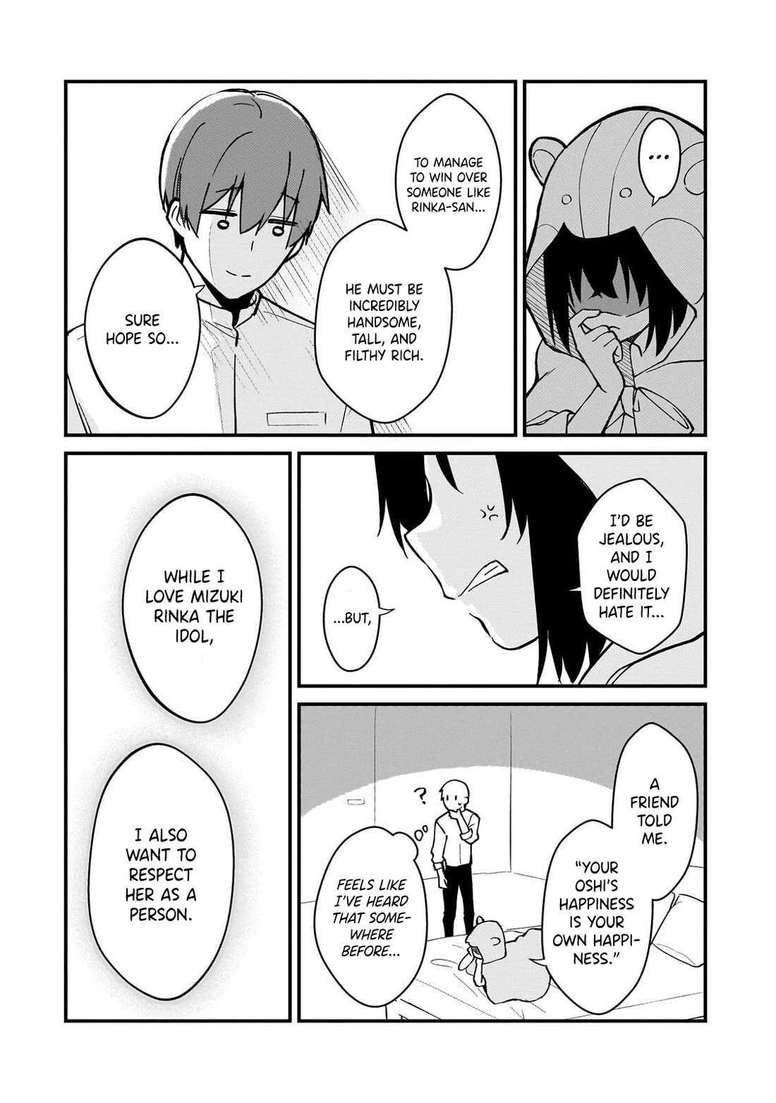 My Web Game Wife Is a Popular Idol IRL Chapter 46 page 12 - Chapter 46: The Longtime Fan