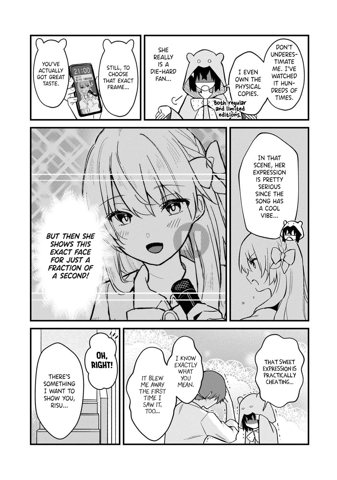My Web Game Wife Is a Popular Idol IRL Chapter 46 page 3 - Chapter 46: The Longtime Fan