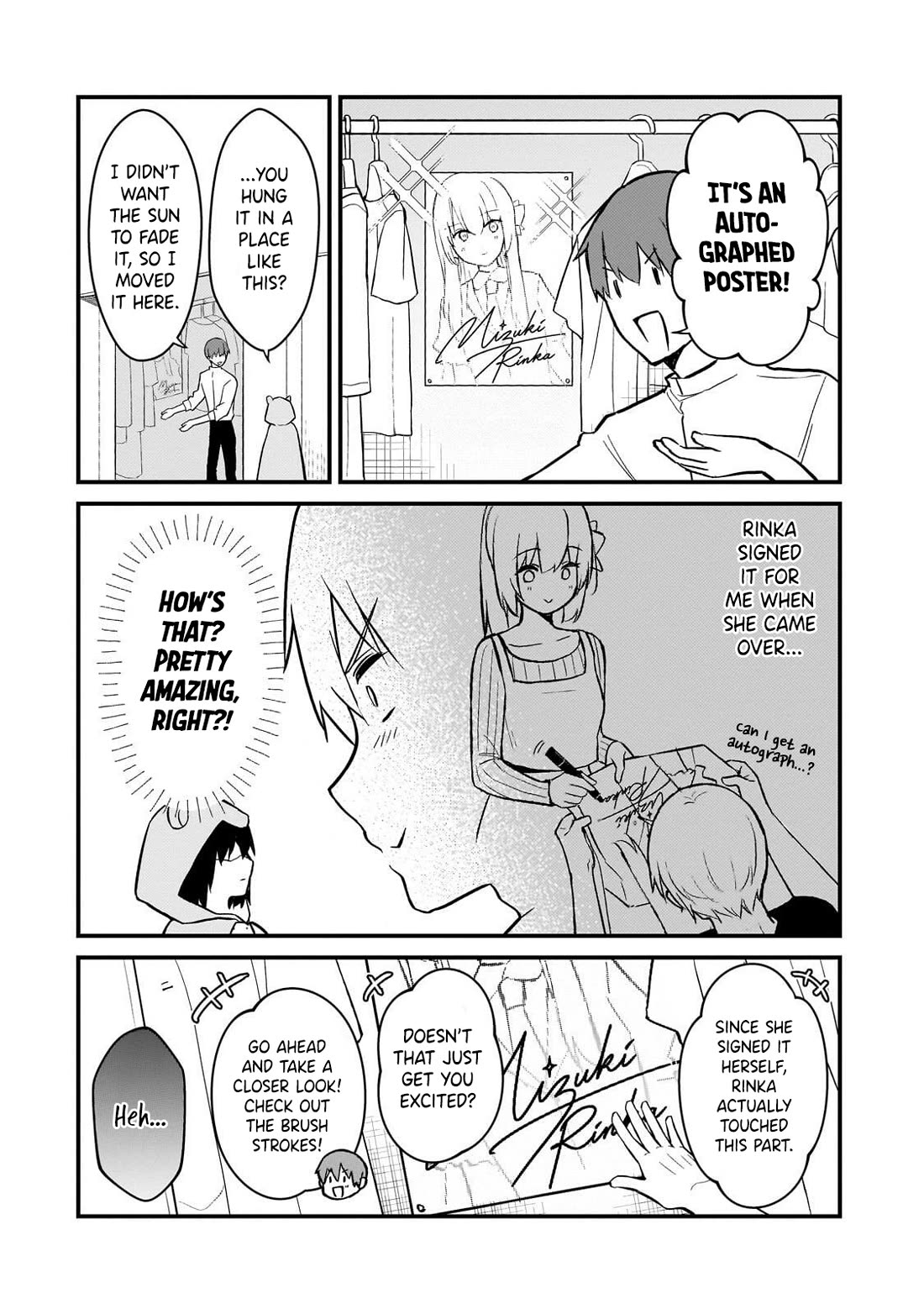 My Web Game Wife Is a Popular Idol IRL Chapter 46 page 4 - Chapter 46: The Longtime Fan