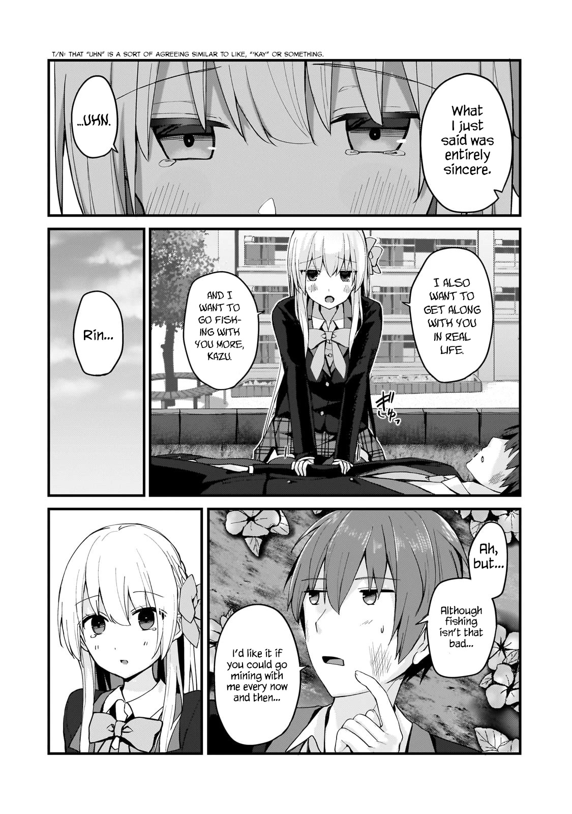 My Web Game Wife Is a Popular Idol IRL Chapter 9 page 14 - Chapter 9: Cries from the Heart