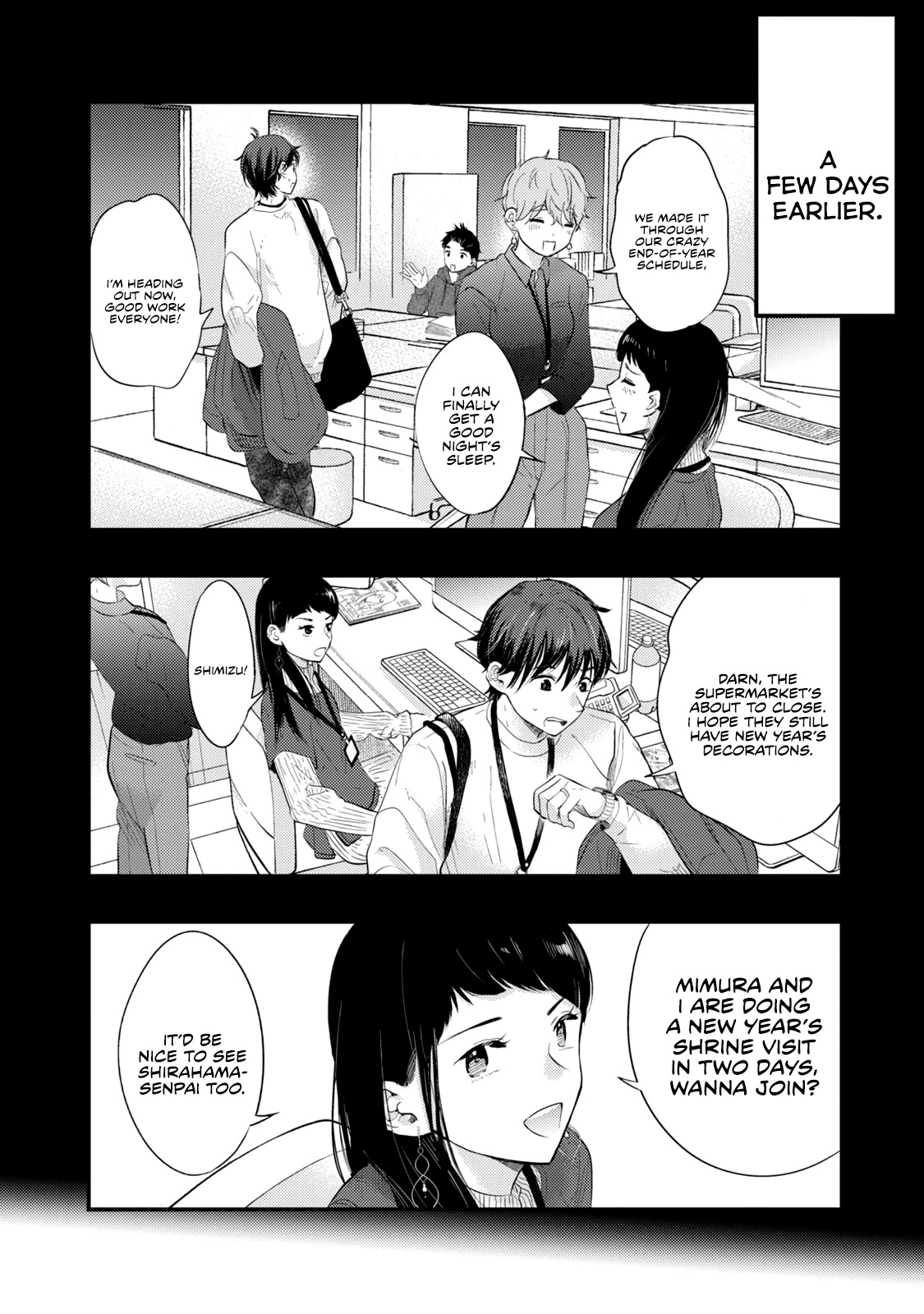 My Wife is a Little Scary (Serialization) Chapter 20 page 5 - Chapter 20: New Year’s Shrine Visit!