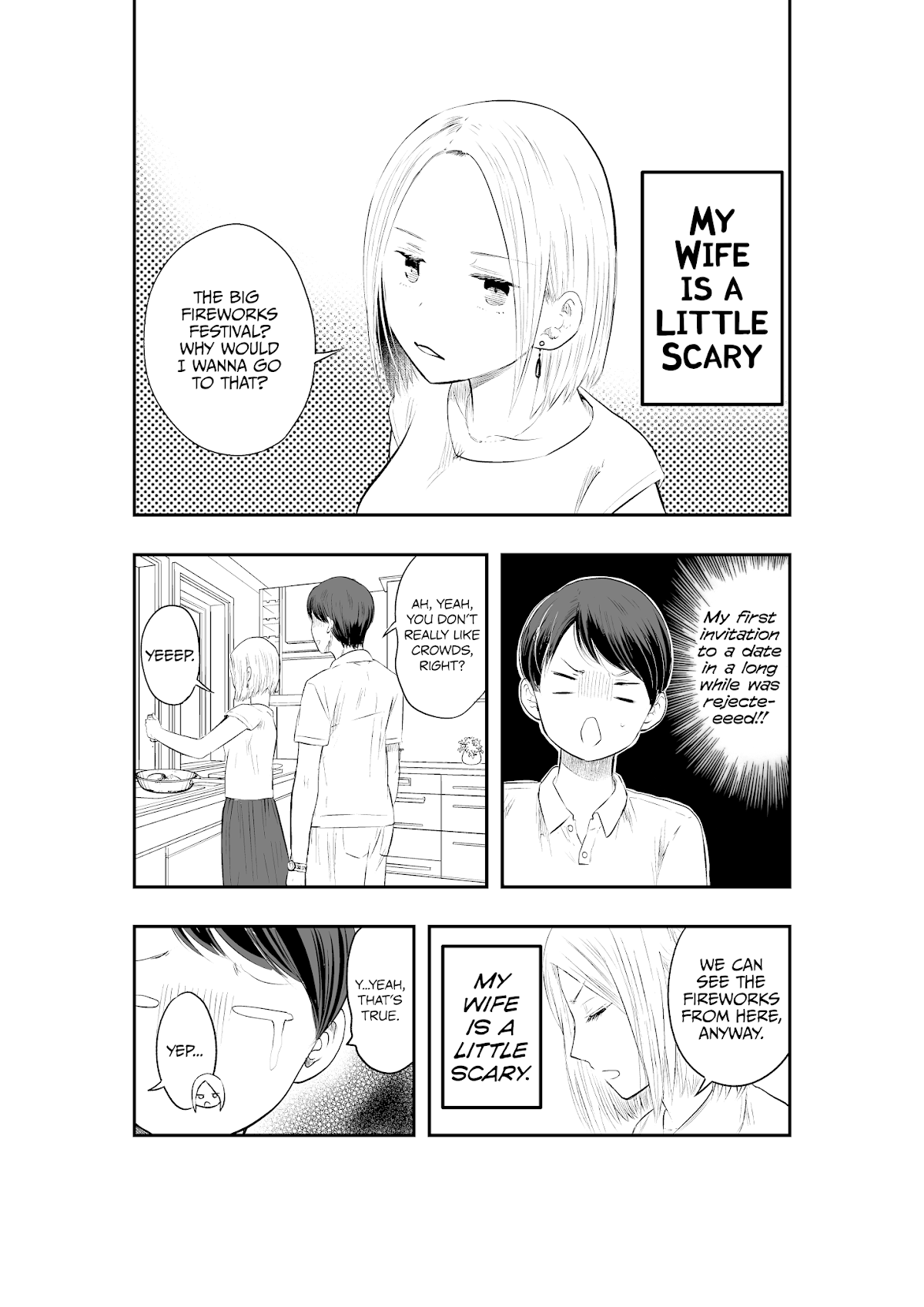 My Wife is a Little Scary Chapter 8 page 1 - Chapter 8