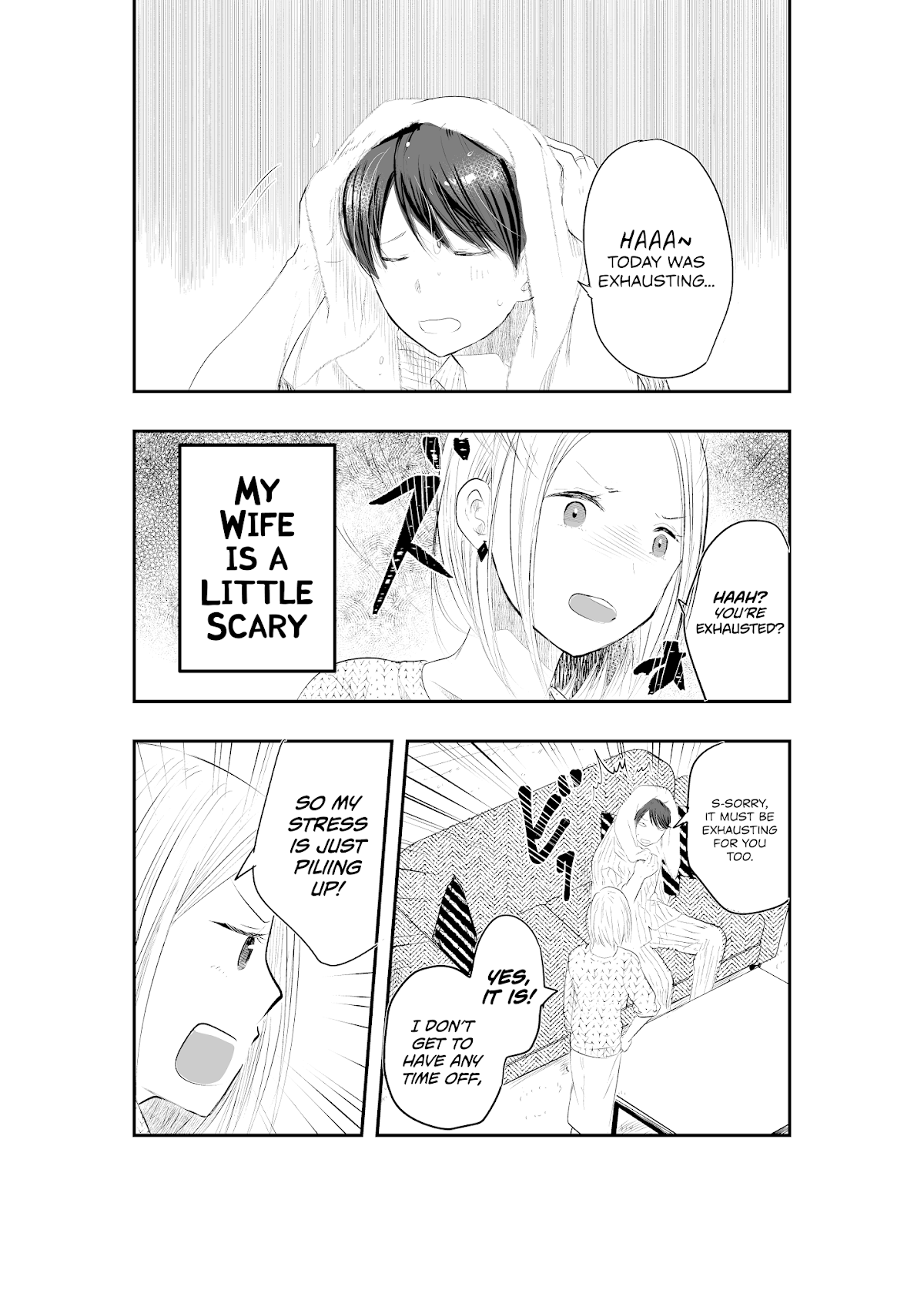 My Wife is a Little Scary Chapter 9 page 1 - Chapter 9