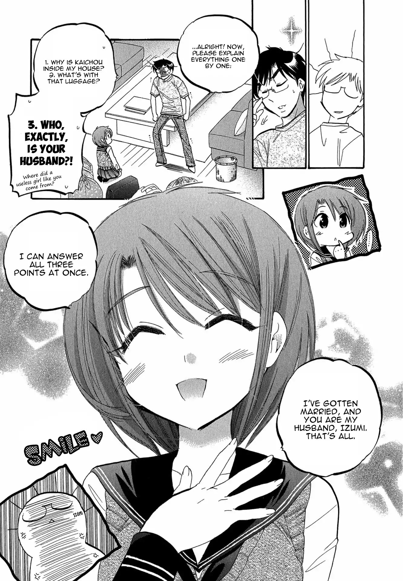 My Wife is Captain of Student Council Chapter 1 page 11 - Chapter 1: Okusama's Marriage