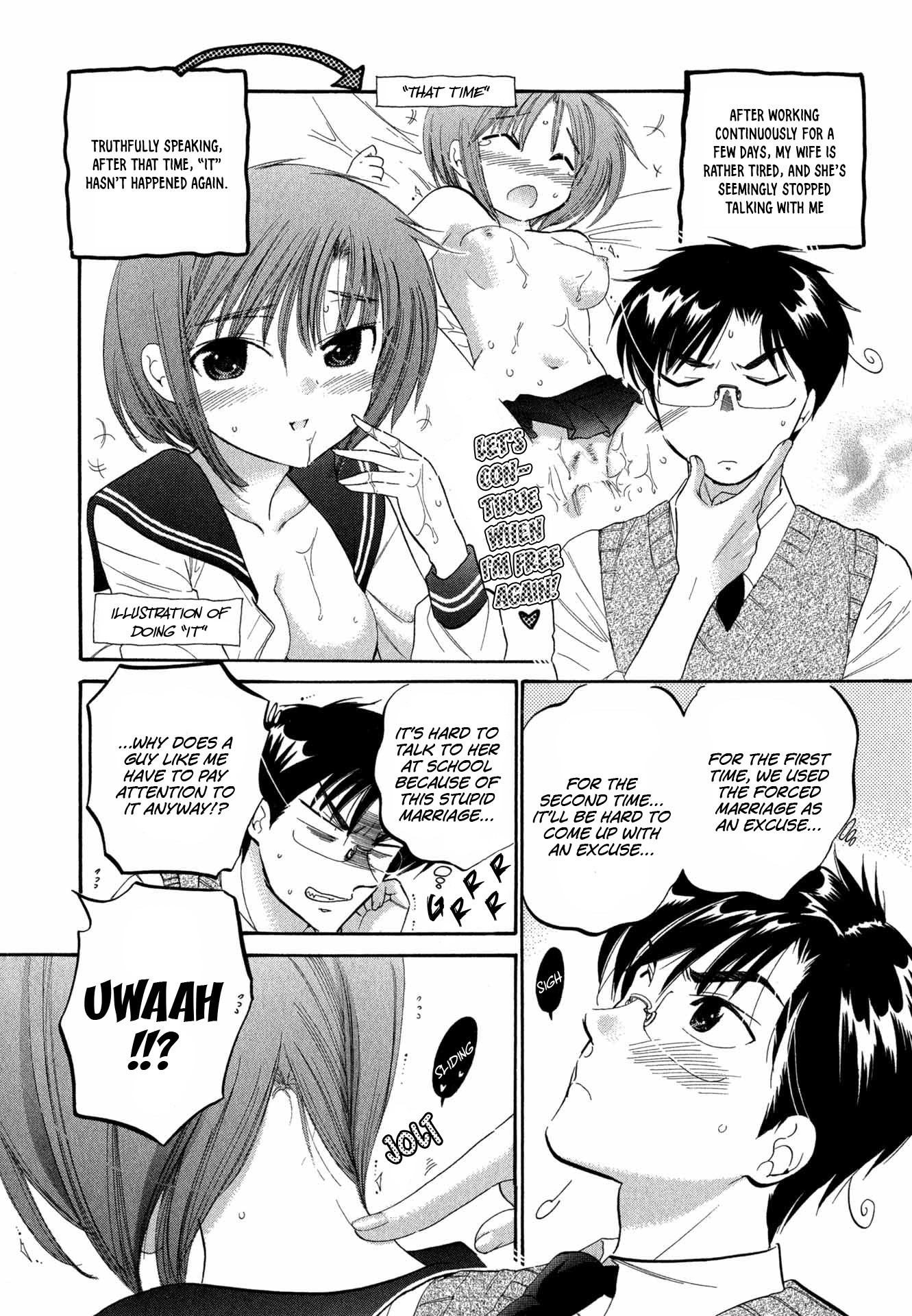 My Wife is Captain of Student Council Chapter 4 page 9 - Chapter 4: Okusama is rather tired