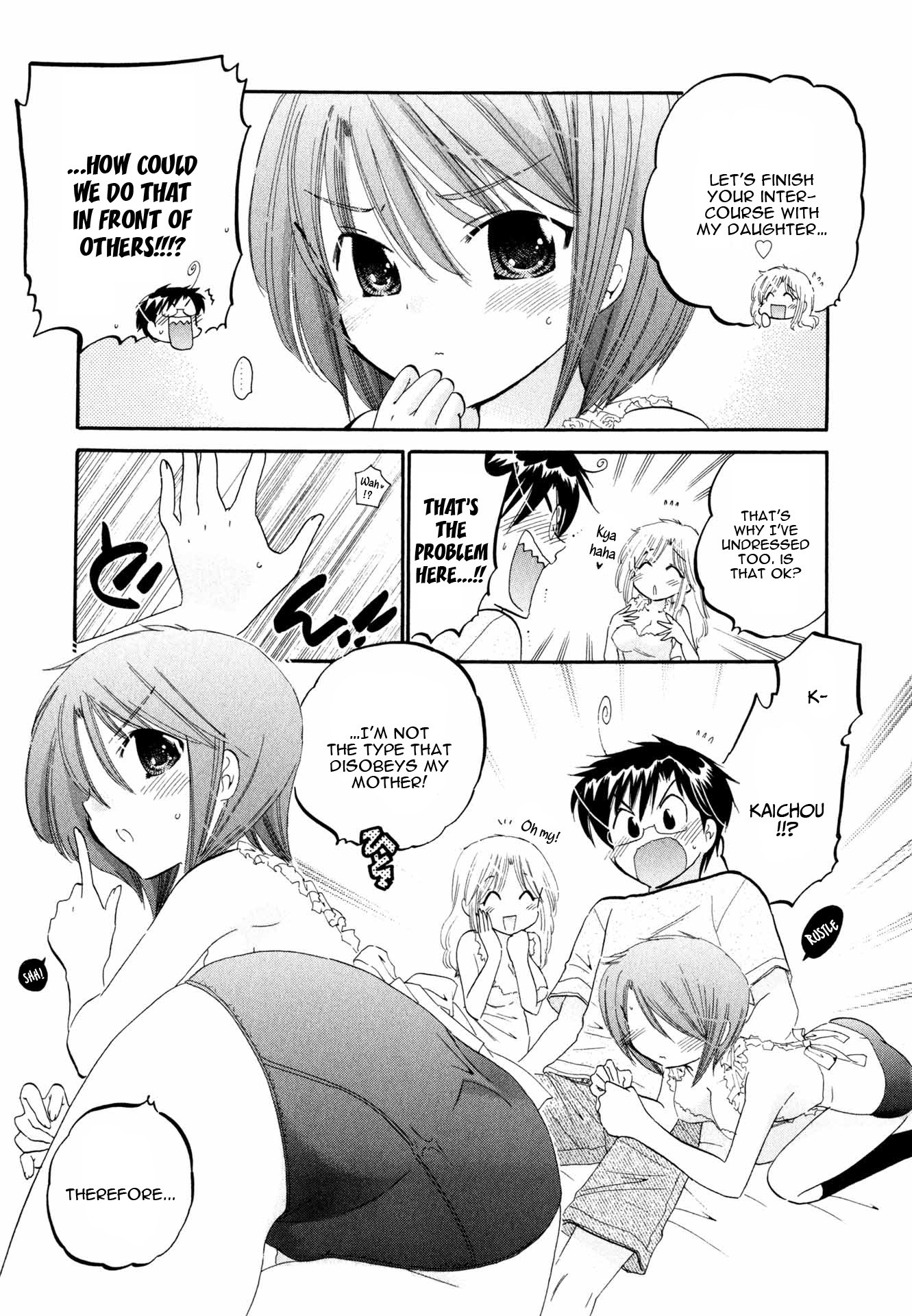 My Wife is Captain of Student Council Chapter 7 page 12 - Chapter 7: Okusama and Mother-In-Law