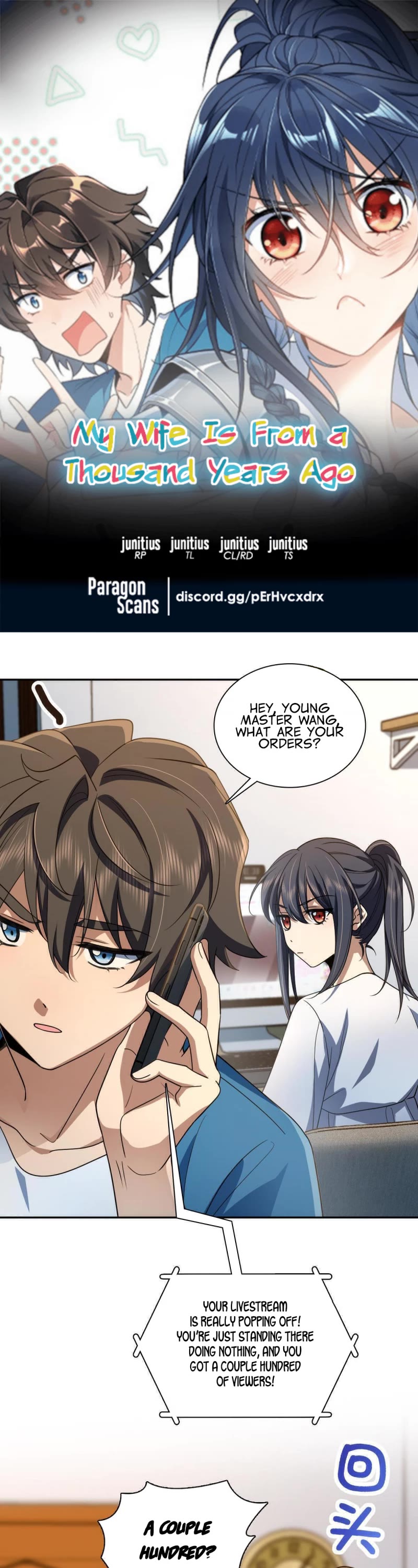 My Wife Is From a Thousand Years Ago Chapter 134 page 1 - Chapter 134