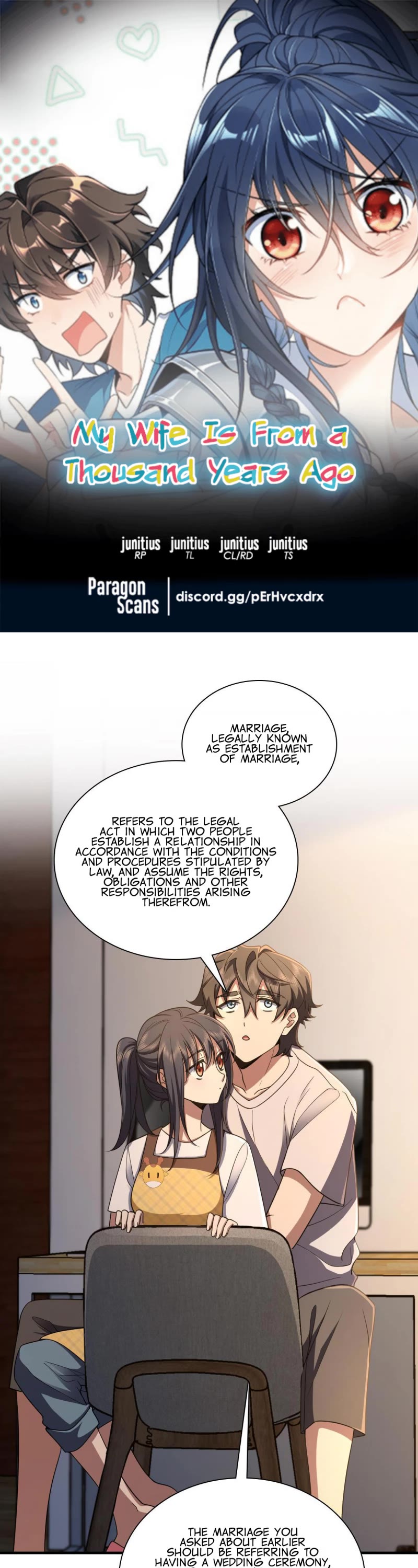 My Wife Is From a Thousand Years Ago Chapter 137 page 1 - Chapter 137