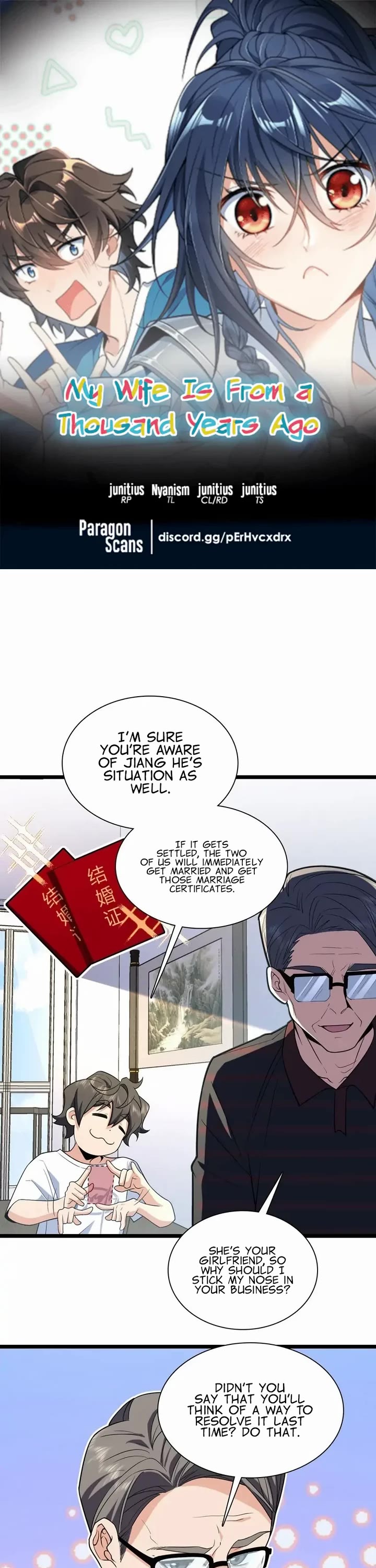 My Wife Is From a Thousand Years Ago Chapter 202 page 1 - Chapter 202