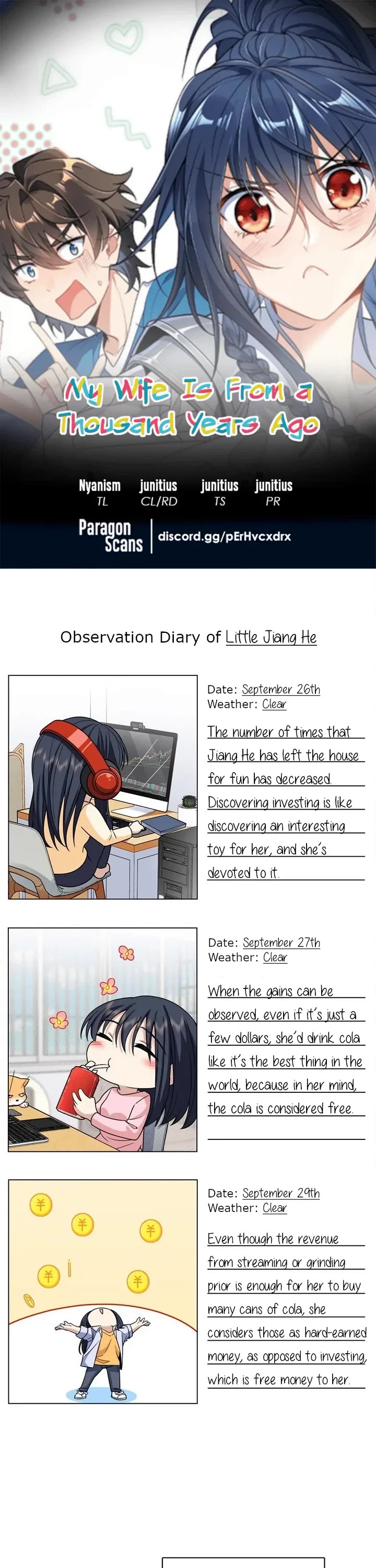 My Wife Is From a Thousand Years Ago Chapter 242 page 1 - Chapter 242